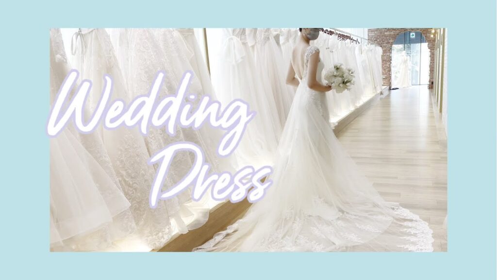 高身長女子のウエディングドレス選びに密着！いろんな形のドレスを着てみたよ〜！自分に似合うドレスを見つけよう❤︎