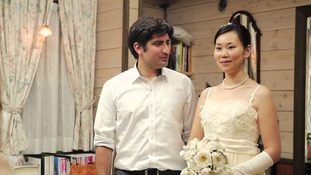 エンパイアラインドレスの花嫁。茨城県ウェディングマリア