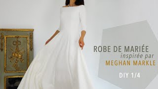 Coudre une robe de mariée pas à pas (1/4)