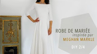Coudre une robe de mariée pas à pas (2/4)