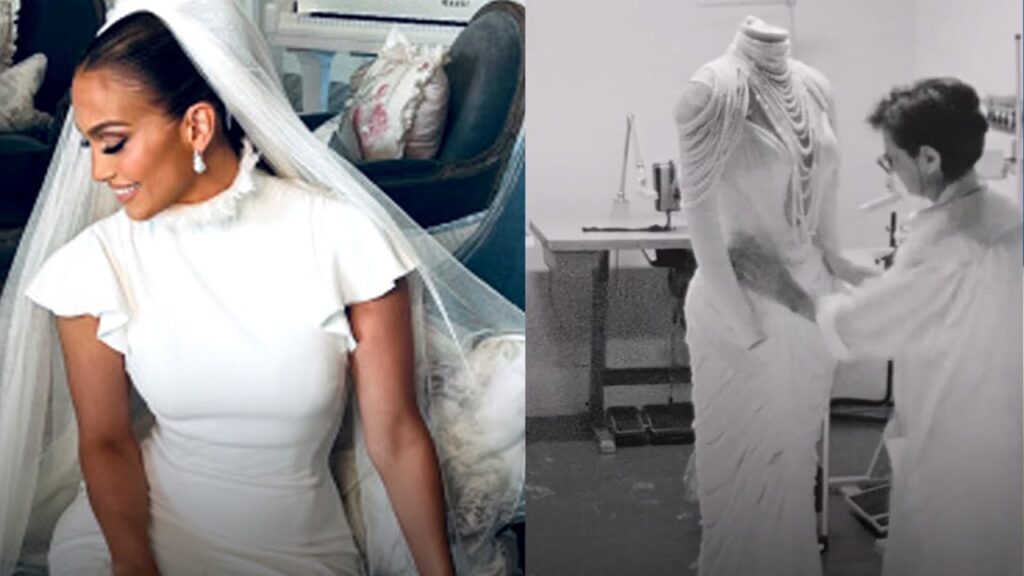 Watch Jennifer Lopez's REGAL Wedding Dresses Come to Life!