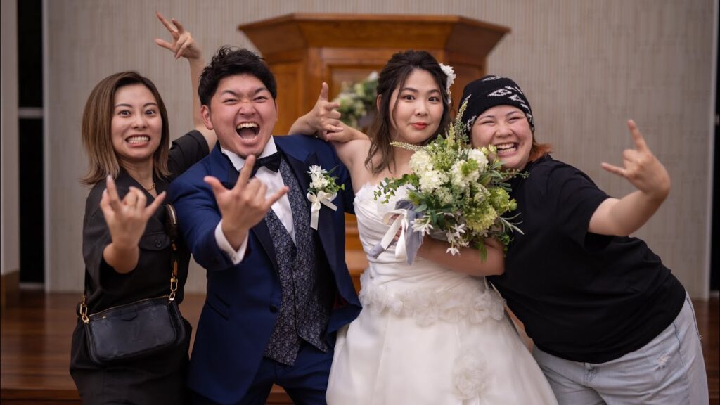 結婚式の前撮りがハッピーすぎた