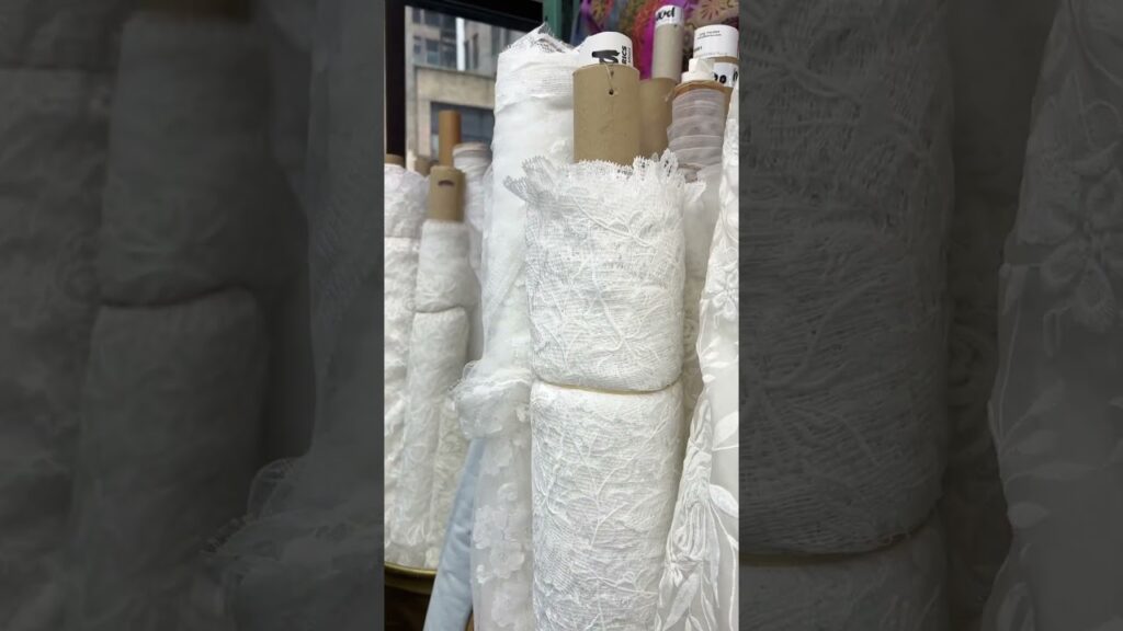 Let’s make a wedding dress from scratch🪡😅✨💍👰‍♀️ using 100% silk satin from Mood Fabrics🤍 #diy