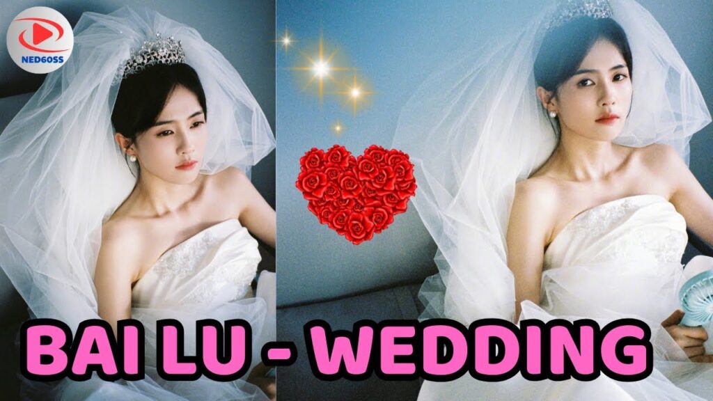 "Shocking" Bai Lu Shines in a Wedding Dress: A Bride's Perfect Beauty! 2025 #cdrama #bailu