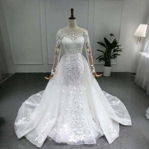 Aライン 身長高め花嫁 バランス美人 ウェディングドレス 高身長