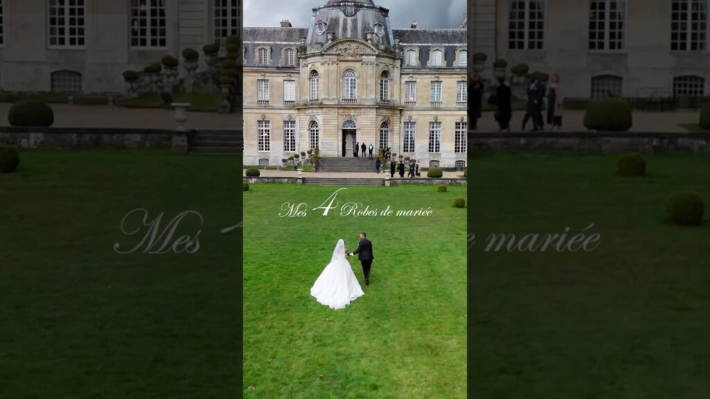 MES 4 ROBES DE MARIÉE 😱 votre préférée c’est laquelle ?