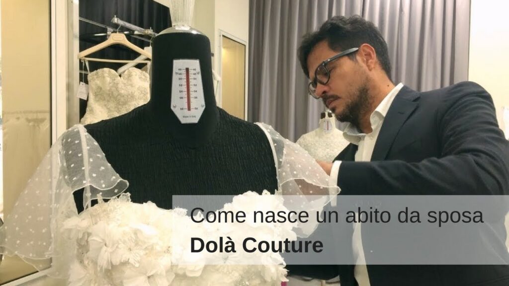 Come nasce un abito da sposa Dolà Couture