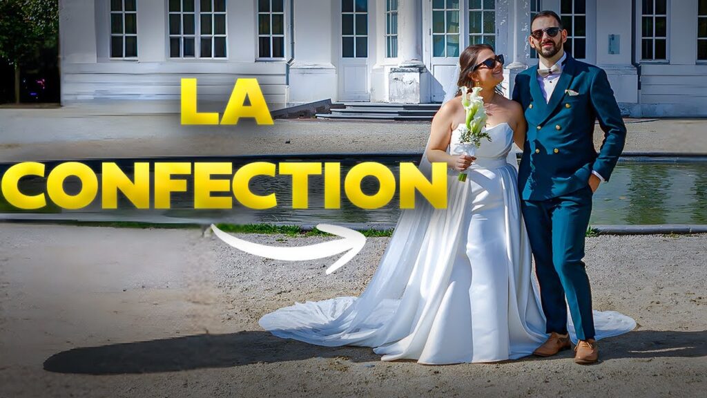 Comment j'ai cousu ma robe de mariée ! (22m de tissu)