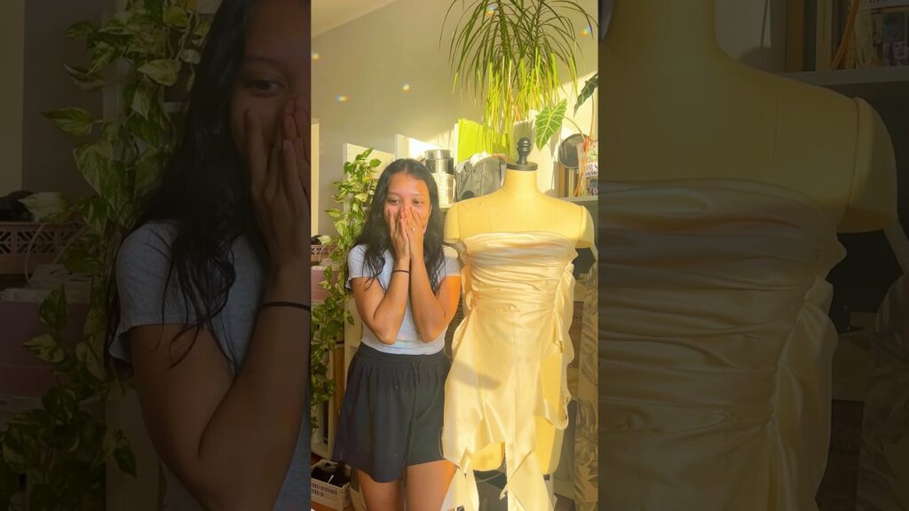 I decided to make my own wedding dress part 4👰♀️💍🧵 #sewingprojects #weddingdress