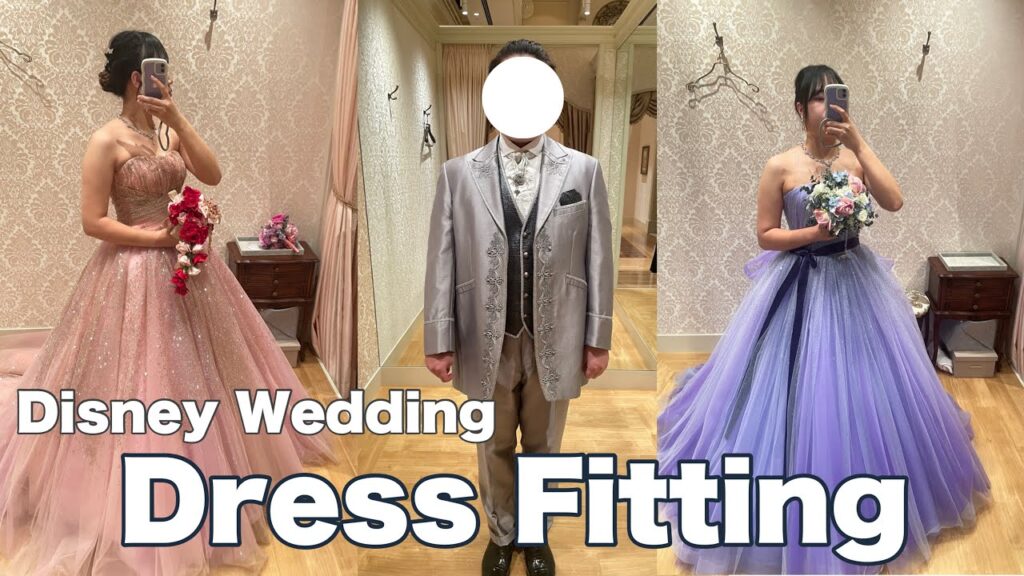 【カラードレス】2回目の試着に行ってきた💖 どれも可愛すぎて迷っちゃう😵💫😵💫