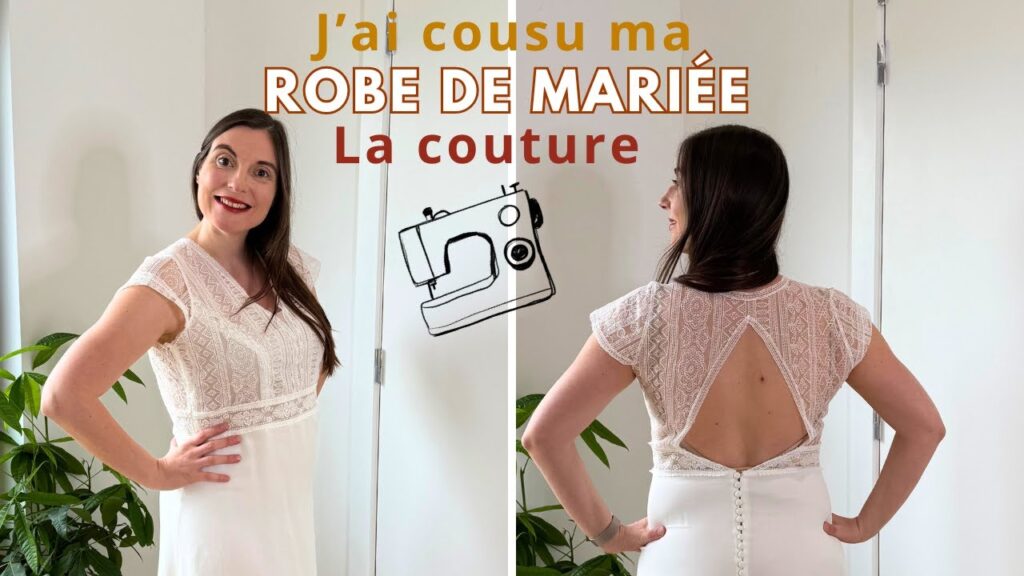 Je couds ma robe de mariée | La couture