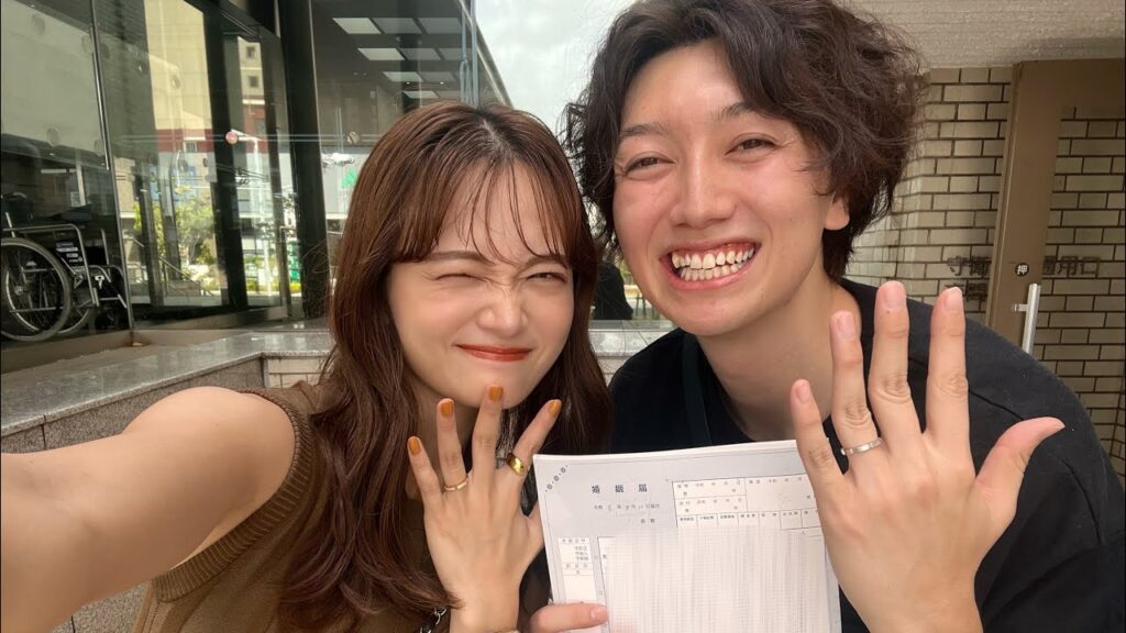 【入籍日】出会ってくれて、結婚してくれてありがとう。
