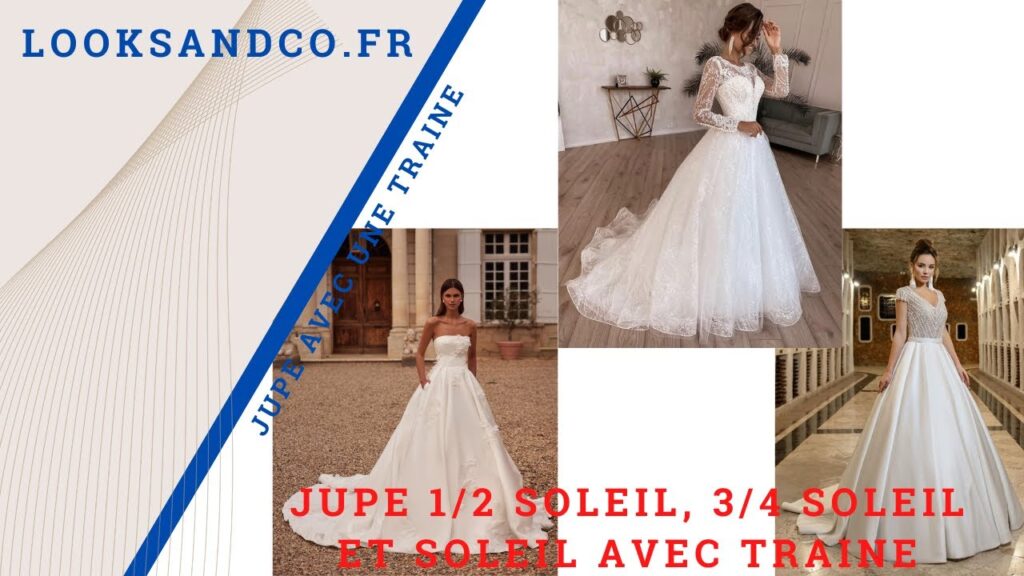 Jupe pour la robe de mariée