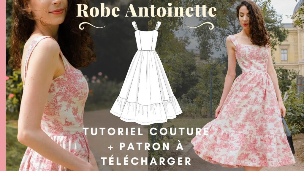 Tutoriel couture robe de princesse | Antoinette | patron à télécharger