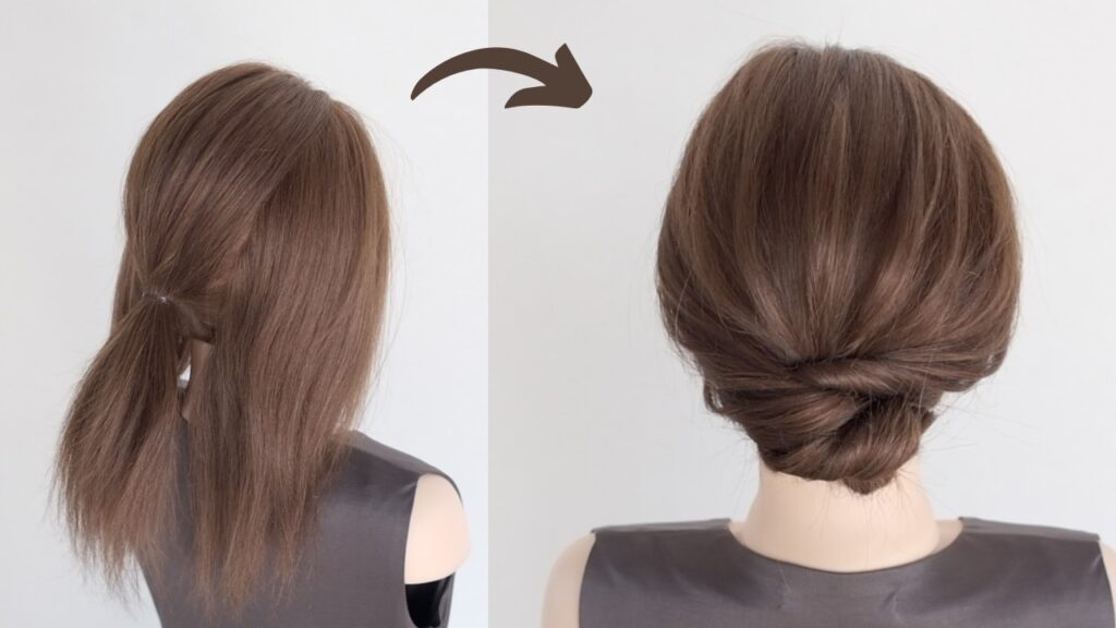 【ミディアムヘアのアレンジ】結婚式やパーティにオススメ！大人のキレイめお呼ばれヘア / [Wedding Guest Updo] Elegant Party Hair for Medium Hair