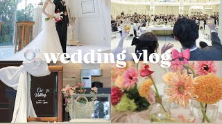 【Vlog】wedding 1日volg #プレ花嫁 #結婚式 #wedding